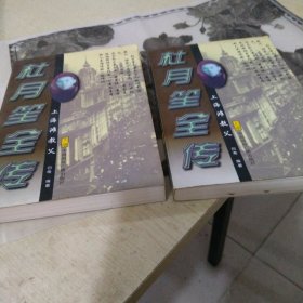 杜月笙全传（上下全，内页有多张照片）