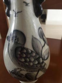 搬家处理一批古玩杂项—花鸟老瓶