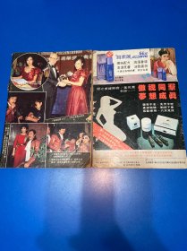电视周刊（赵雅芝、林家声、汪明荃、郑少秋雪梨、陈复生、张国荣、廖安丽、马敏儿、陈玉莲、黎燕珊、谭咏麟、苗侨伟、龚慈恩、梅艳芳、刘德华、麦翠娴、石修、罗明珠、柏安妮、朱慧珊、刘嘉玲、何美婷、陈嘉玲、蓝洁瑛、苏芮、雷安娜、）两本合售