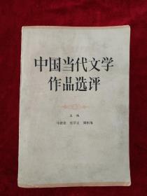（架4）   中国当代文学作品选评【 下  】      自然旧      看好图片下单    书品如图