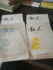 《散花》2.3.4.5期，华东师范大学出（1985年）