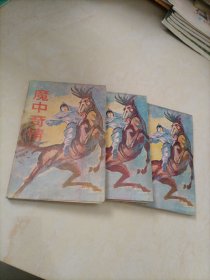 金康武侠小说：魔中奇情（上中下册）【有受潮发霉痕迹，外封皮脱落】