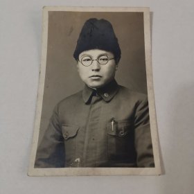 康德6年老照片，戴帽照，民国，1939年