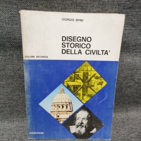 意大利语书 DISEGNO STORICO DELLA CIVILTA'