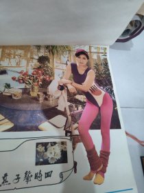 挂历1988年香港明星刘嘉玲，梅艳芳等