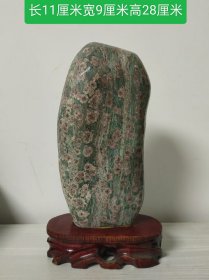 滦河菊花石摆件11471