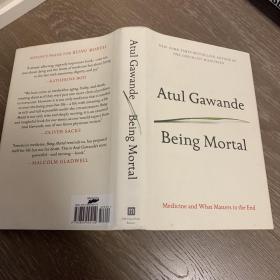 精装现货Being Mortal：Medicine and What Matters in the End