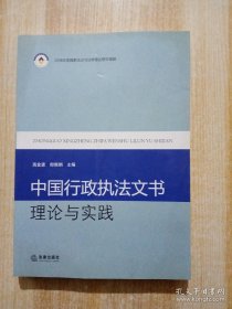 中国行政执法文书理论与实践