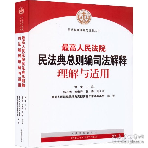 最高人民法院民法典总则编司法解释理解与适用