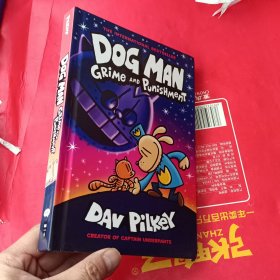 Dog Man 9英文原版神探狗狗的冒险9Grime and Punishment 漫画桥梁书