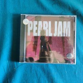 进口CD，Pearl Jam，Pearl Jam乐队同名专辑，美版，1991年Epic唱片公司发行