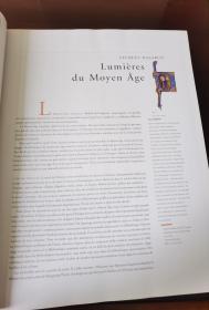 Le Moyen age en lumiere。8开本，巨册