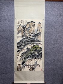 程风子立轴 画芯尺寸137×67