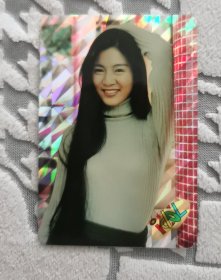 明星闪卡 杨采妮 闪卡3