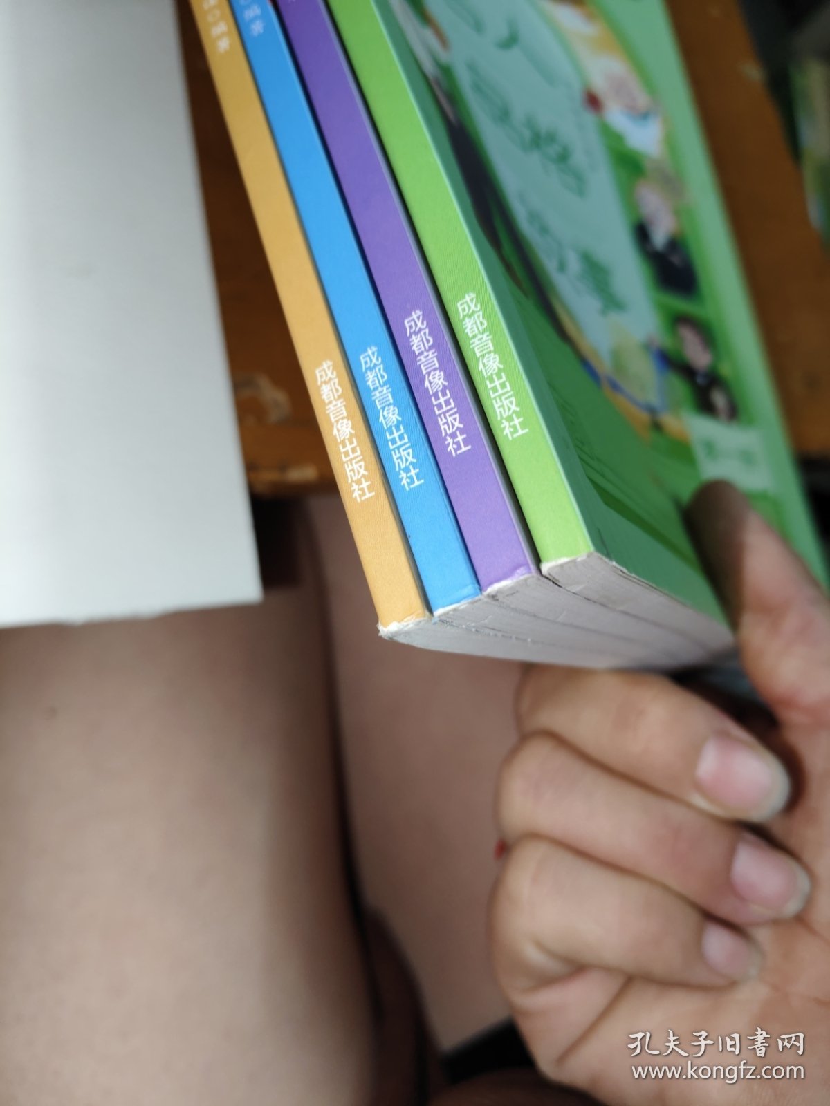 点击查看原图 叫叫阅读2阶.名人品格故事(全四册)