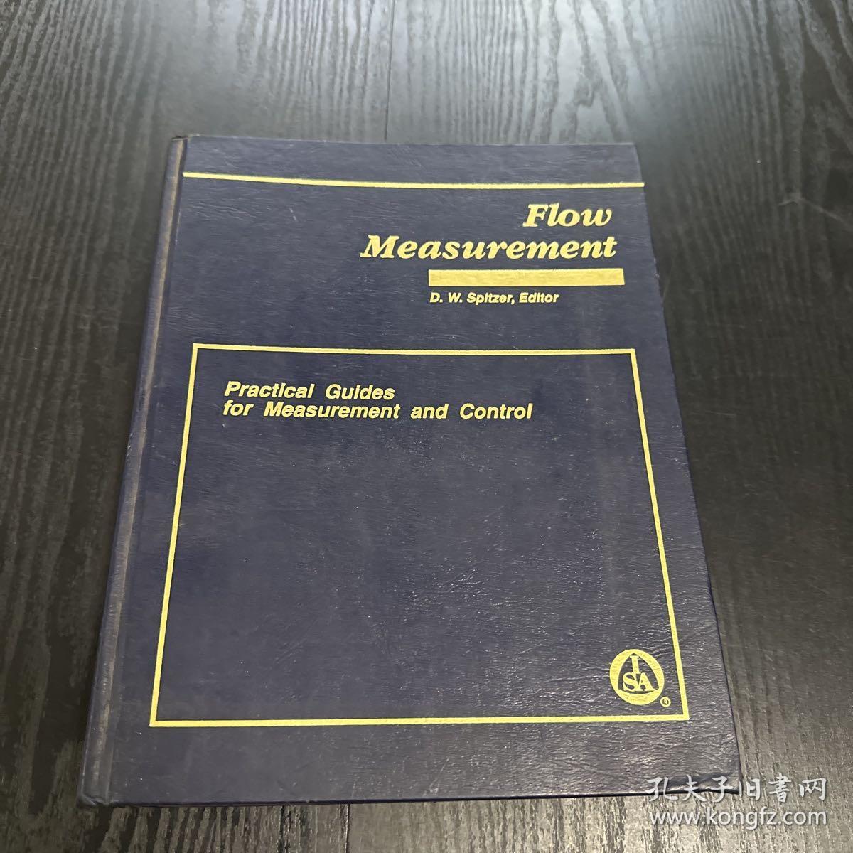 flow measurement practical guides for measurement and control（流量测量实用指南的测量和控制）