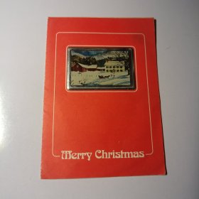 新年贺卡–圣诞快乐（1986年12月，赠给兵哥）