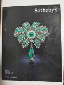 伦敦苏富比 2015年 名贵珠宝 首饰 古董珠宝 拍卖图录画册图册