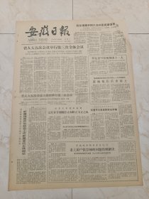 安徽日报1982年12月28日。省人大五次会议举行第三次全体会议。中国共产主义青年团章程（中国共产主义青年团第十一次全国代表大会1982年12月24日通过）。喜看锦上添新花一一记天长县实行包干到户责任制二年来的巨大变化。