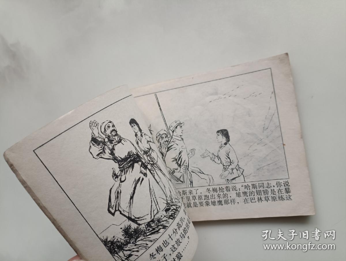 牧马姑娘  连环画