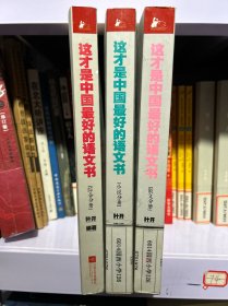 这才是中国最好的语文书：综合分册 小说分册 散文分册全三册