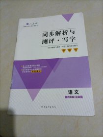 同步解析与测评•写字：语文六年级上册（人教版同步字帖）