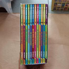 My Weirder  School 1-12册 我的疯狂学校 英文版 外盒85品 书很新