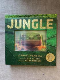 Jungle: A Photicular Book 热带丛林 会动的3D图像书【英文版，精装】