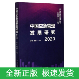 中国应急管理发展研究2020