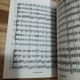 全国音乐院系教学总谱系列·韦伯自由射手：序曲Op.77总谱（库存   1 ）