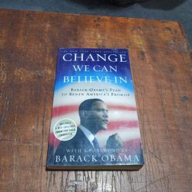 Change We Can Believe In：Barack Obama's Plan to Renew America's Promise