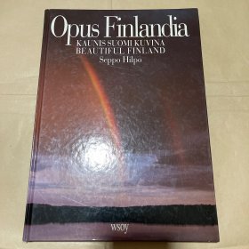 Opus Finlandia KAUNIS SUOMI KUVINA Beautiful Finland 芬兰文英文对照本