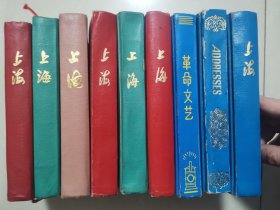 同一来源，杨*志*明 1971-1988年生活日记9厚本（干净漂亮、内容丰富、都写满，详见照片）