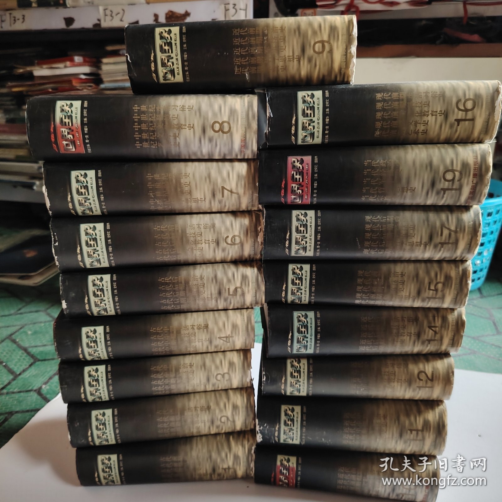 世界全史（缺13 18 20）（17本合售）