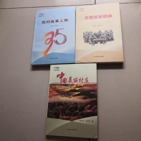3 中国村庄丛书：1、中国美丽村庄2、农村改革人物3、农民首创精神 3本合售