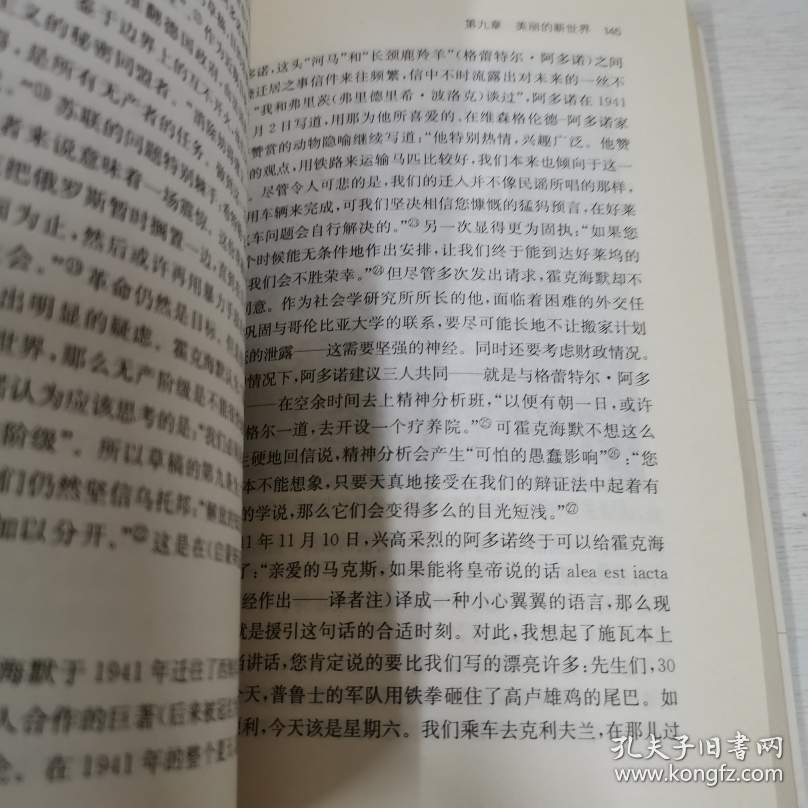 阿多诺：一部政治传记-走近大思想家