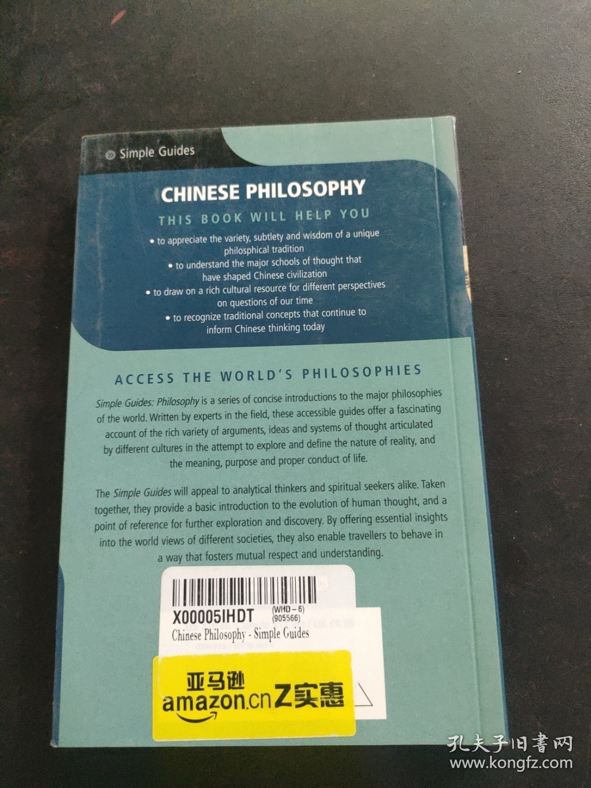 Simple Guides CHINESE PHILOSOPHY