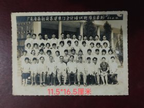 1983年广东省高教局基建单位会计培训班结业留影
