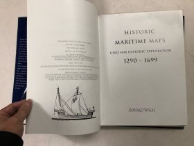 HISTORIC MARITIME MAPS 1290-1699 历史航海地图 8开精装本