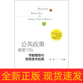 公共政策框架下的节能增效与信息技术应用