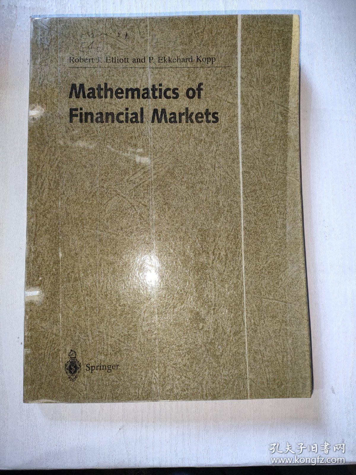 Mathematics of Financial Markets