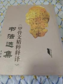 《甲骨文精粹释译》书法选集