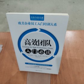 欧美企业员工入门培训大系：高效团队入门必读