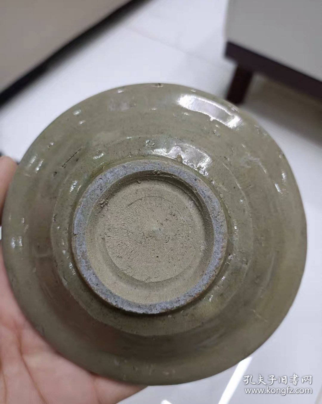 龙泉窑壶承