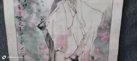 【林峥明】1958年出生于海南省文昌市。毕业于广州美术学院中国画系，受教于黎雄才、杨之光、林墉、等教授。以人物见长，兼作花鸟、山水。画风具有东方诗意，气势磊落，墨韵渗变，清秀明确，工整精致，广州市中国画研究会理事。曾多次参加国内外大型画展，并多次举办个人画展。1987年留学旅居日本东京，在日本多次举办个人画展，出版林峥明人物画集。现任日本全国水墨画美术协会理事，日本东京书画院顾问。