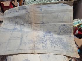 桂林山水甲天下绘画稿印刷