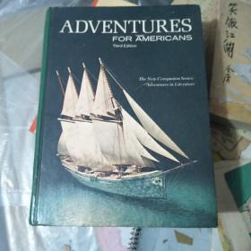 ADVENTURESFOR AMERICANSThird Edition《美国历险记》第三版 16开精装本 厚册