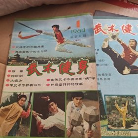 武术健身(84年季刊第1、2、3、4期期。D架4排)