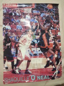 NBA篮球明星海报：奥尼尔
