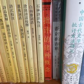石林诗话校注：中国古典文学理论批评专著选辑